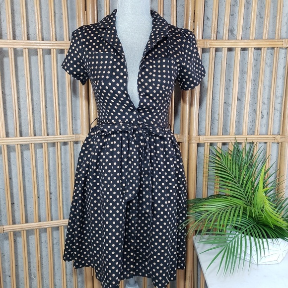 Dangerfield Dresses & Skirts - Dangerfield Princess Highway Polka Dot Dress Aline